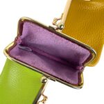 Monedero de Piel Italiana con Cierre de Click, Tamaño Compacto y Gran Calidad para Mujer - Imagen 7