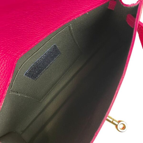 Bolso de Mano en Piel Italiana para Mujer con Asa Corta, Tira Bandolera y Solapa de Giro - Imagen 15