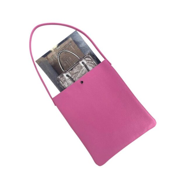 Bolso de Hombro plano en Piel Italiana estilo casual para mujer - Imagen 13