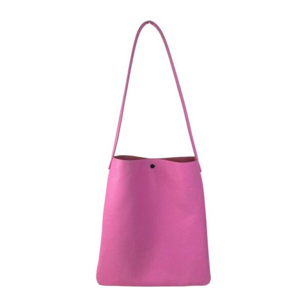 Bolso de Hombro plano en Piel Italiana estilo casual para mujer - Imagen 12