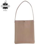 Bolso de Hombro plano en Piel Italiana estilo casual para mujer - Imagen 5