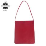 Bolso de Hombro plano en Piel Italiana estilo casual para mujer - Imagen 6