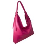 Bolso de Hombro Tipo Hobo en Piel Italiana con Cierre de Cremallera y Gran Calidad para Mujer - Imagen 14
