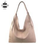 Bolso de Hombro Tipo Hobo en Piel Italiana con Cierre de Cremallera y Gran Calidad para Mujer - Imagen 5