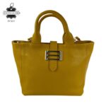 Bolso de Mano Piel Italiana 2 Formas, Solapa Botón, Cremallera y Enganche Mujer - Imagen 16