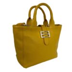 Bolso de Mano Piel Italiana 2 Formas, Solapa Botón, Cremallera y Enganche Mujer - Imagen 18