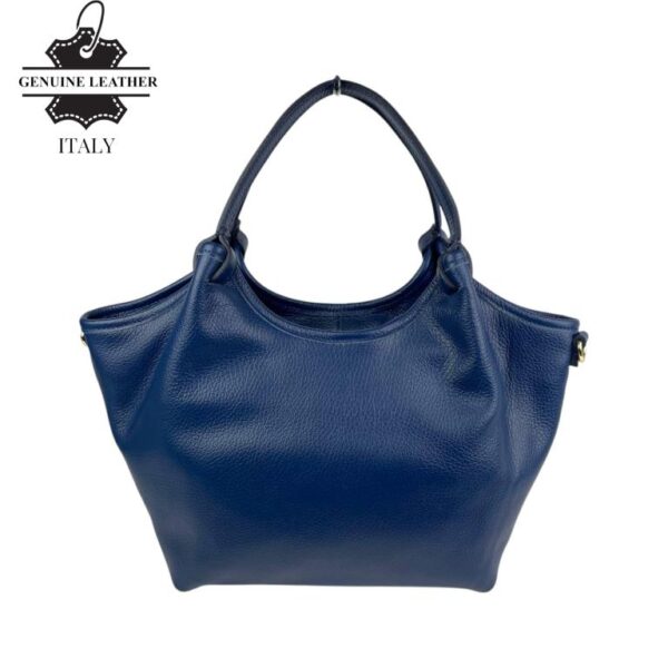 Bolso hombro Trapezoidal Piel Italiana para Mujer Cremallera - Imagen 9