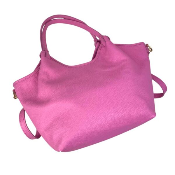 Bolso hombro Trapezoidal Piel Italiana para Mujer Cremallera - Imagen 17