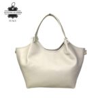 Bolso hombro Trapezoidal Piel Italiana para Mujer Cremallera - Imagen 14