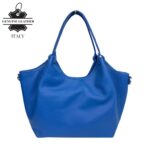 Bolso hombro Trapezoidal Piel Italiana para Mujer Cremallera - Imagen 11
