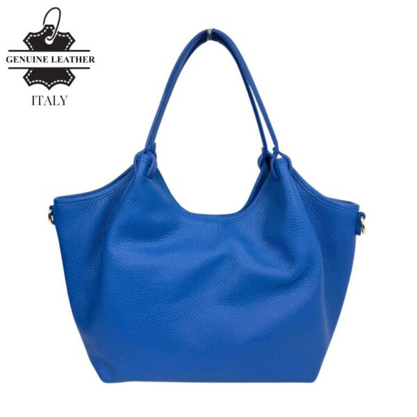 Bolso hombro Trapezoidal Piel Italiana para Mujer Cremallera - Imagen 11