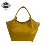 Bolso hombro Trapezoidal Piel Italiana para Mujer Cremallera - Imagen 6