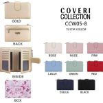 Monedero Sintético con Bolsillo Trasero con Cierre de Cremallera y Caja Coveri Collection para Mujer