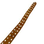 Cinturón Artesanal en Piel con Diseño Exclusivo y Muchas Tachuelas Decorativas para Mujer - Imagen 9