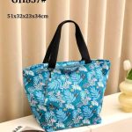 Amplio Bolso Shopper de Nylon con Precioso Diseño Animado + Monedero Extra con Cremallera para Mujer