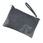 Bolso de Mano Piel Italiana con Enganche Dorado y Cierre de Cremallera para Mujer - Imagen 5