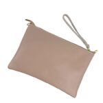 Bolso de Mano Piel Italiana con Enganche Dorado y Cierre de Cremallera para Mujer - Imagen 2