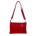 Bolso de Mano Piel Italiana con Enganche Dorado y Cierre de Cremallera para Mujer - Imagen 8