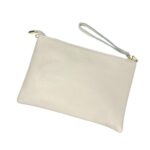 Bolso de Mano Piel Italiana con Enganche Dorado y Cierre de Cremallera para Mujer - Imagen 4