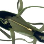 Bolso Grande de Piel Italiana con Gran Calidad, 2 Formas y Neceser Extra para Mujer - Imagen 12