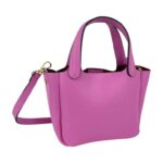 Bolso de Mano en Piel Italiana con Gran Calidad y 3 Compartimentos Interiores para Mujer - Imagen 12