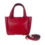 Bolso de Mano en Piel Italiana con Gran Calidad y 3 Compartimentos Interiores para Mujer - Imagen 3