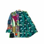 Chaqueta Reversible De Algodón Tela Pachtwork para Mujer con Estilo Exclusivo - Imagen 2