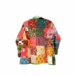 Chaqueta Reversible De Algodón Tela Pachtwork para Mujer con Estilo Exclusivo - Imagen 8