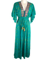 Vestido Largo Artesanal Tipo Boho para Mujer con Gran Calidad, Talla Única y Bonito Diseño