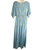 Vestido Largo Artesanal Estilo Boho para Mujer con Mangas, Cuello en V y Gran Calidad - Imagen 2