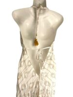 Vestido Largo y Ligero Artesanal Sin Mangas para Mujer con Espalda Descubierta y Talla Única - Imagen 3