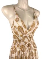 Vestido Largo Artesanal para Mujer con Gran Calidad, Elegante Diseño, Escote y Tirantes - Imagen 3