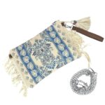 Bolso Bandolera de Algodón Estilo Bohemio con Asa de Mano y Flecos Laterales para Mujer - Imagen 5