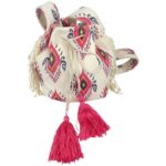 Bolso de Hombro Estilo Bohemio en Algodón con Cierre de Cuerdas y Gran Calidad para Mujer - Imagen 8