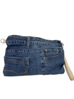 Bolso Bandolera de Algodón con Asa Corta Extraíble y Tira Bandolera en Piel para Mujer - Imagen 14