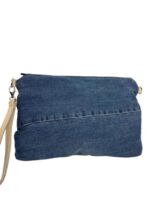 Bolso Bandolera de Algodón con Asa Corta Extraíble y Tira Bandolera en Piel para Mujer - Imagen 19