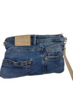 Bolso Bandolera de Algodón con Asa Corta Extraíble y Tira Bandolera en Piel para Mujer - Imagen 17