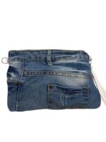 Bolso Bandolera de Algodón con Asa Corta Extraíble y Tira Bandolera en Piel para Mujer - Imagen 16