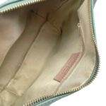 Bolso Bandolera en Piel Italiana con Bolsillo Frontal Bajo Mini Solapa de Botón y Cierre de Cremallera Mujer - Imagen 21