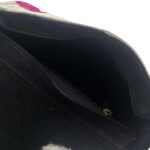 Bolso Bandolera Tipo Sobre en Piel Artesanal Estilo Patchwork Hippie Mujer con Diseño Exclusivo - Imagen 11