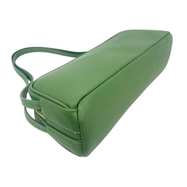 Bolso de Mano Tipo Barrel en Piel Italiana con 2 Asas Cortas y 2 Cremalleras para Mujer - Imagen 14