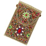 Bolsito Portamovil de Mujer en Papel con Diseño Original, Solapa de Botón y Gran Calidad - Imagen 2