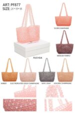 Bolsito Compacto de Fiesta con Efecto Cristales Brillante y Gran Calidad para Mujer - Imagen 2