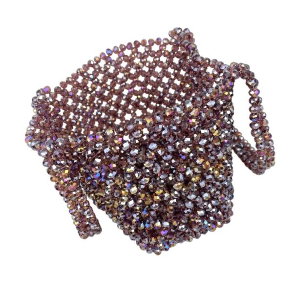 Bolsito Compacto de Fiesta con Efecto Cristales Brillante y Gran Calidad para Mujer - Imagen 6