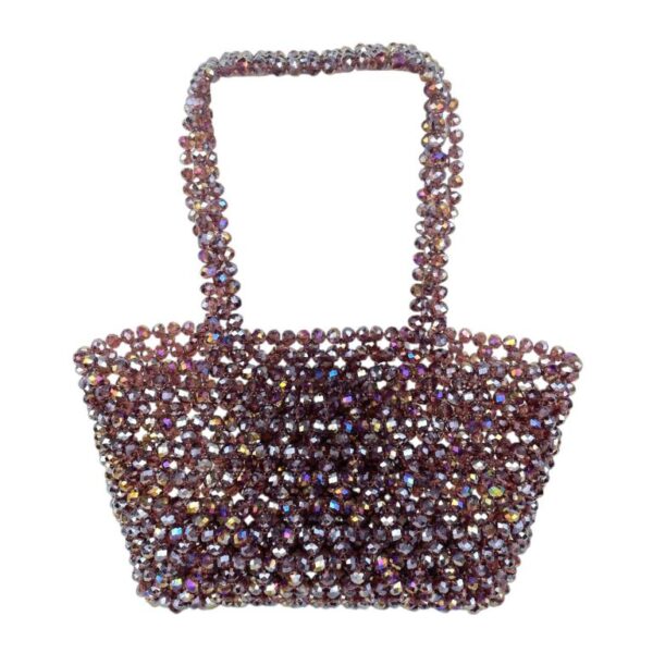 Bolsito Compacto de Fiesta con Efecto Cristales Brillante y Gran Calidad para Mujer - Imagen 4