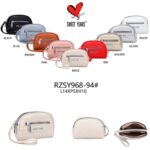 Monedero Sintético y Compacto para Mujer con 2 Compartimentos, Bolsillo Frontal y Asa de Mano - Imagen 2