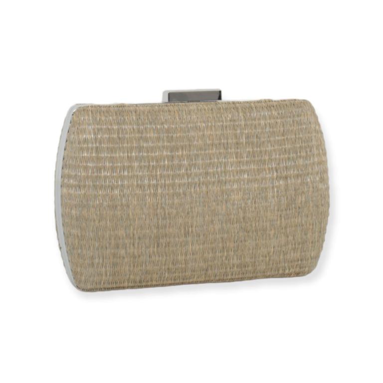 Bolso de Fiesta de Mujer Rectangular con Cierre Magnético y Asa de Cadena