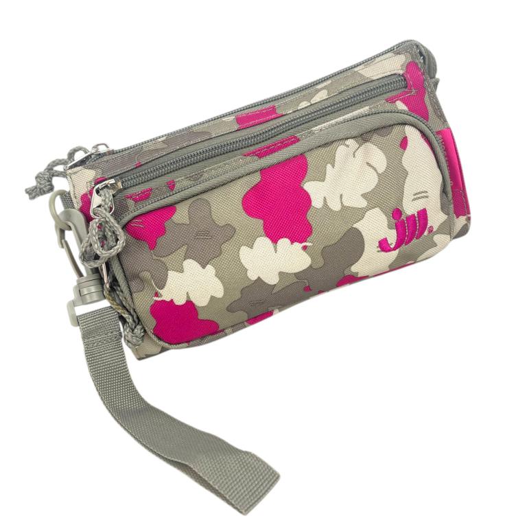 Estuche-Neceser Sintético con Múltiples Compartimentos y Asa de Mano para Mujer