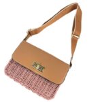 Bolso Bandolera Papel Solapa Giro, Gran Calidad y Tira Ajustable Mujer - Imagen 7