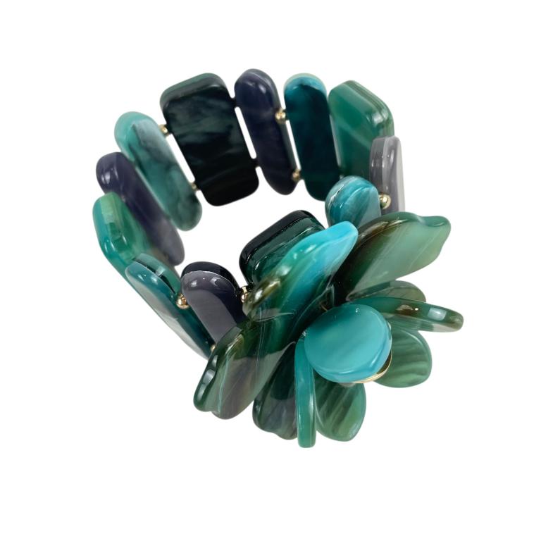 Pulsera de Nácar Ajustable y Cómoda con Diseño de Flor para Mujer-Principal Pulsera de Nácar Ajustable y Cómoda con Diseño de Flor para Mujer - Imagen 1